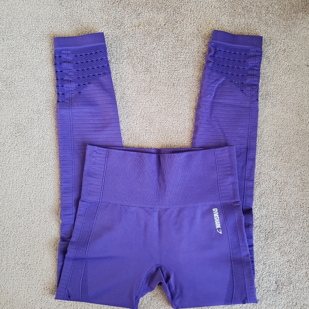 Gymshark Energy Seamless Legging Purple Small